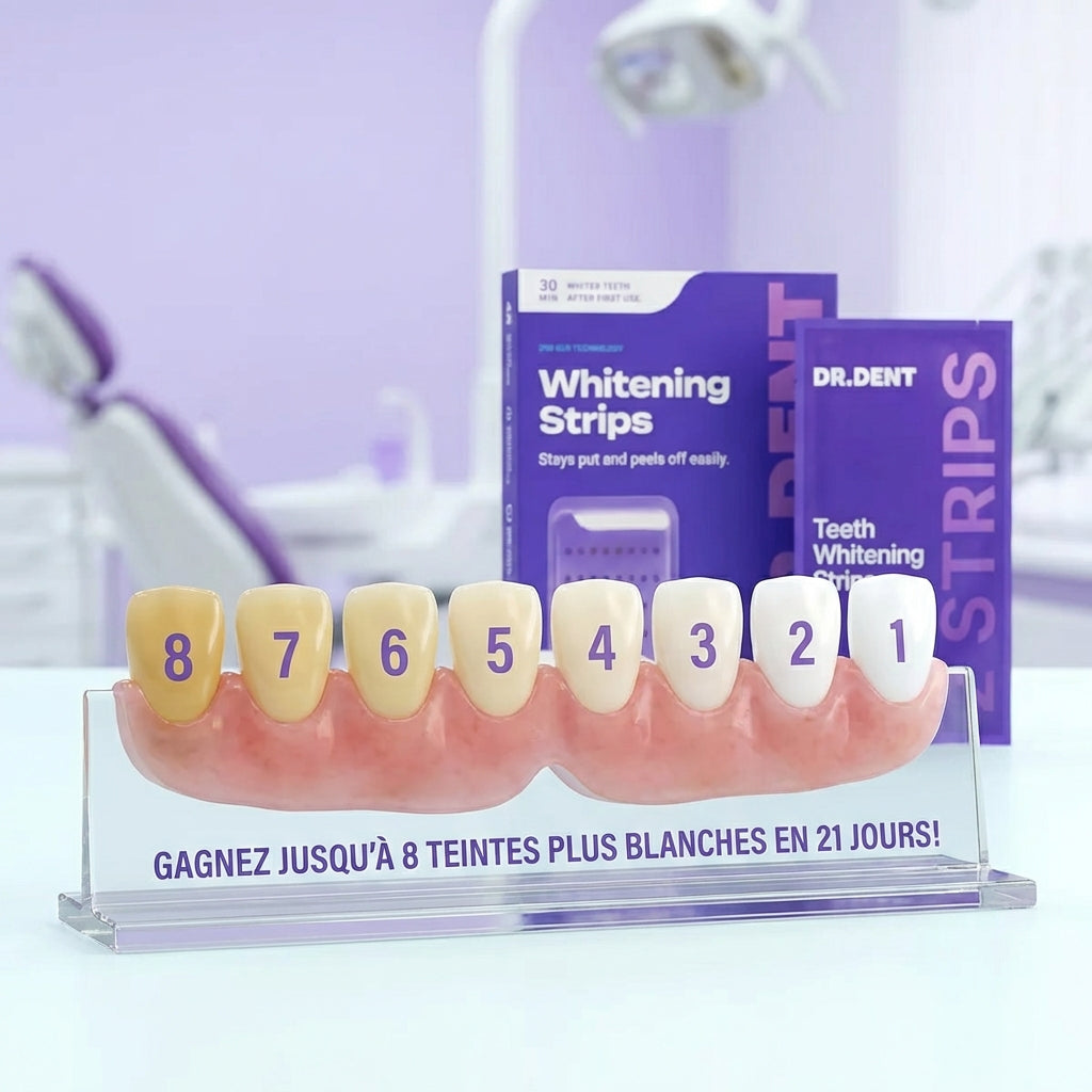 Bandes de Blanchiment Dentaire